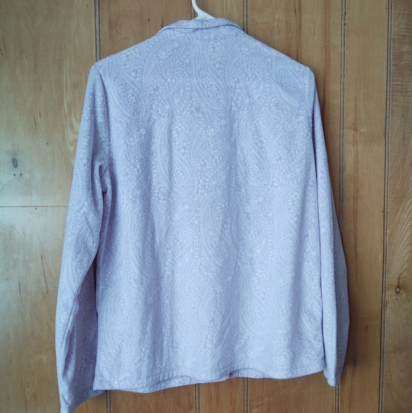 Adonna sleepwear pajama shirt long sleeve purple 🟣 size 2X - Picture 3 of 10